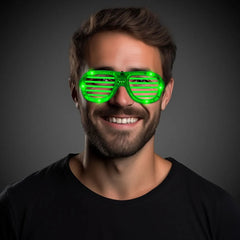 Light-Up Slotted Party Glasses