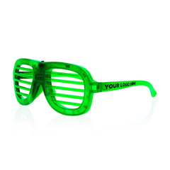 Light-Up Slotted Party Glasses