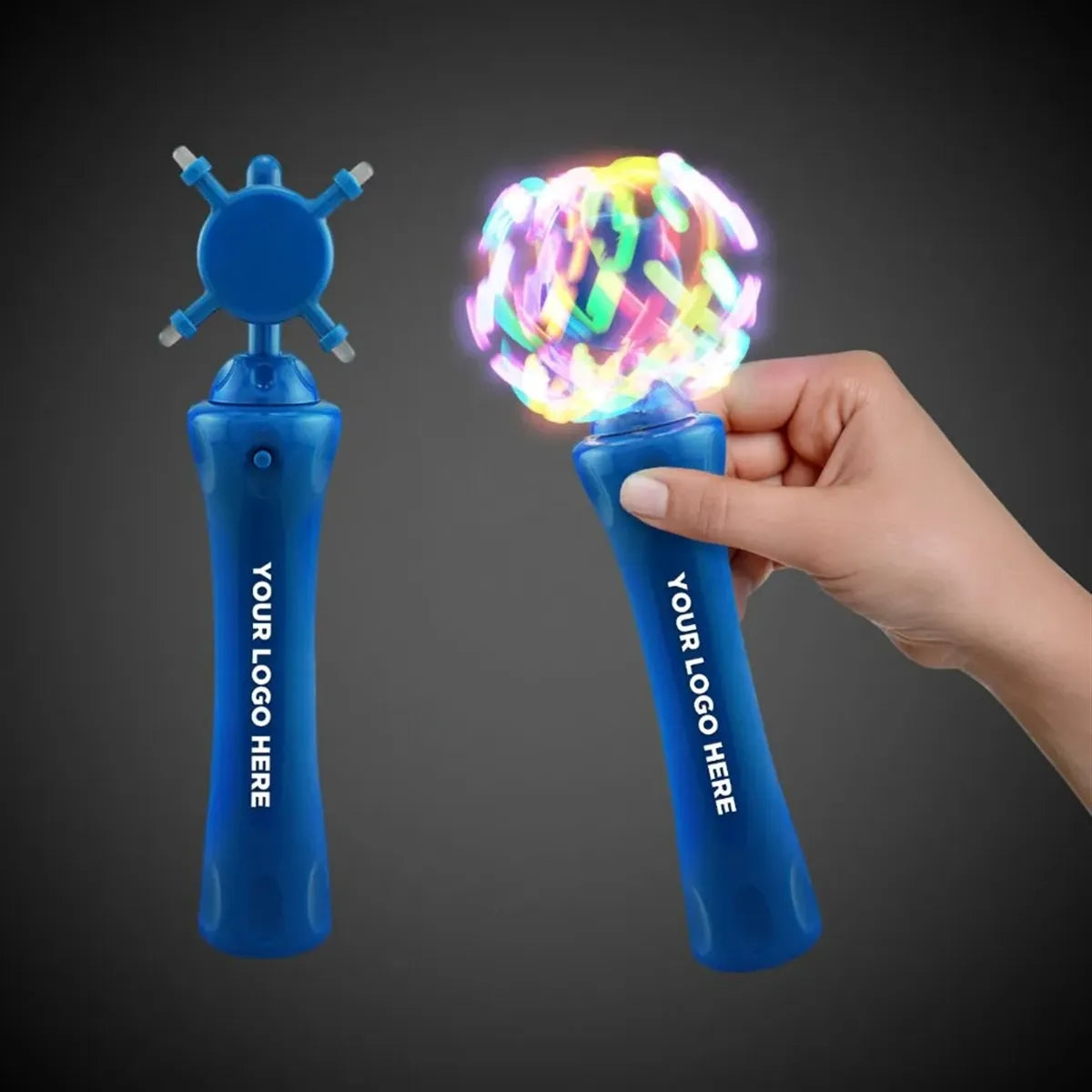 Light-Up Orbiter Spinning Wand 8.5"