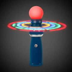 Light-Up Galaxy Spinner Wand 8"