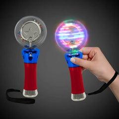 Light-Up Spinner Wand 7.5"