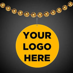 Plastic Circle Medallion Badge 2.5"