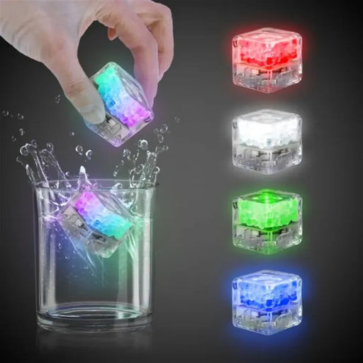 Liquid-Activated Light-Up Ice Cube
