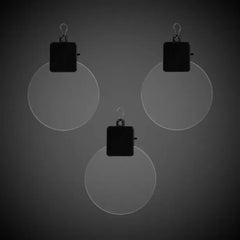 Light-Up Medallion 2.5" with J-Hook