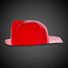 Red Plastic Firefighter Hat