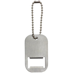 Dog Tag Bottle Opener Keytag