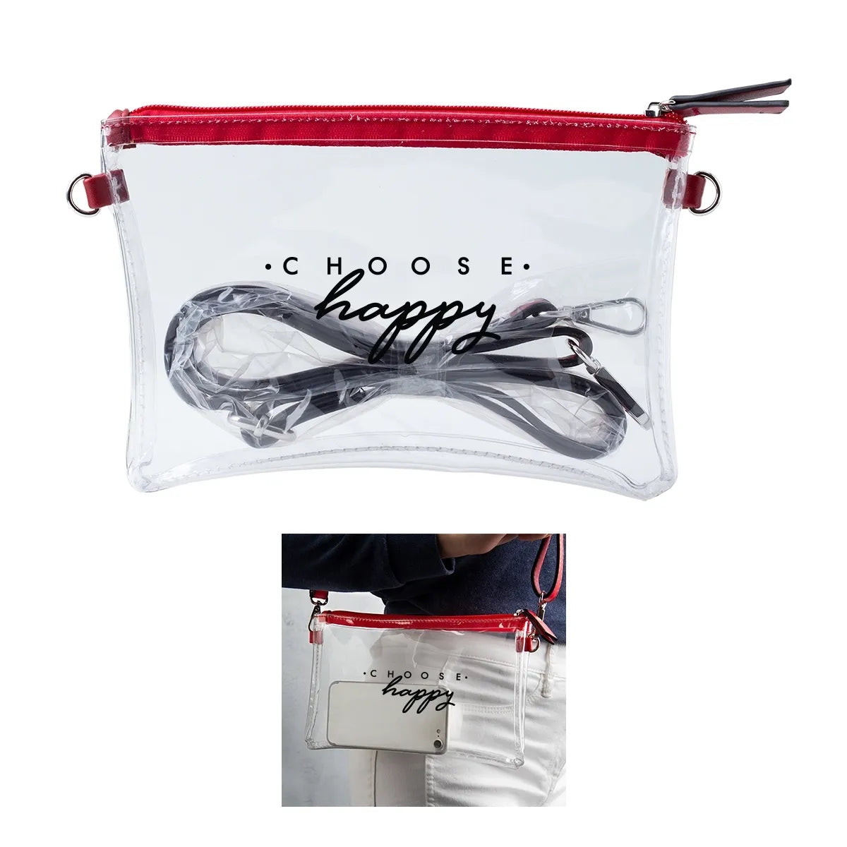 Clear Crossbody Purse