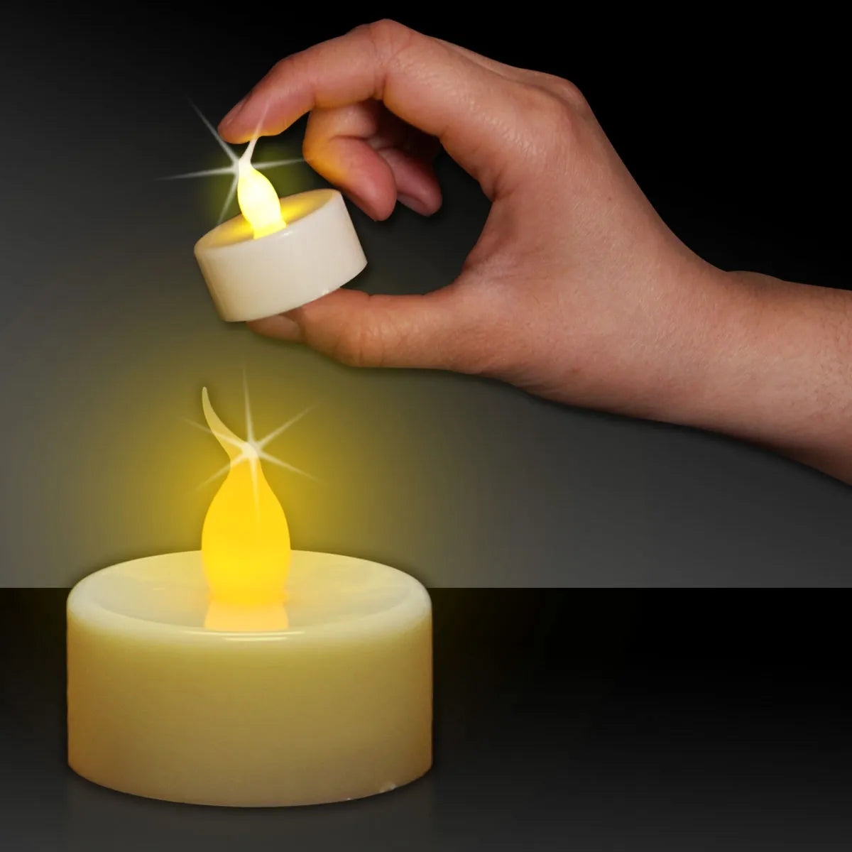LED Pillar Candle 4.25"