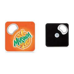 Magnetic Coaster + Bottle Opener Set