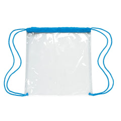 Clear Game Drawstring Backpack