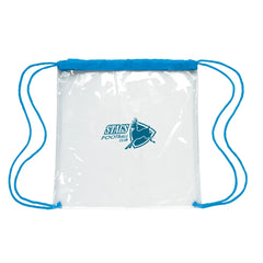 Clear Game Drawstring Backpack