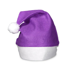 Felt Santa Hat — Purple or Red