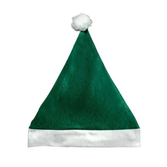 Felt Santa Hat — Green or Blue