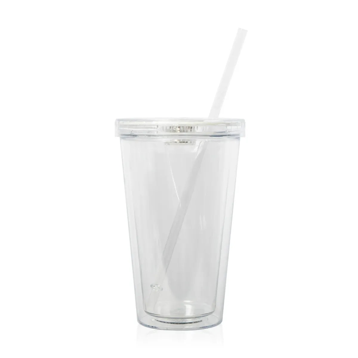 Light-Up Multi-Color Travel Cup with Clear Lid & Straw