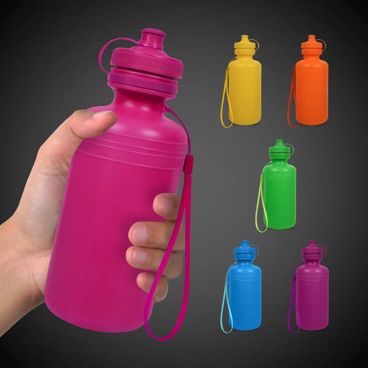 Neon Water Bottle — Assorted Colors