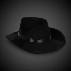 Black Foam Cowboy Hat