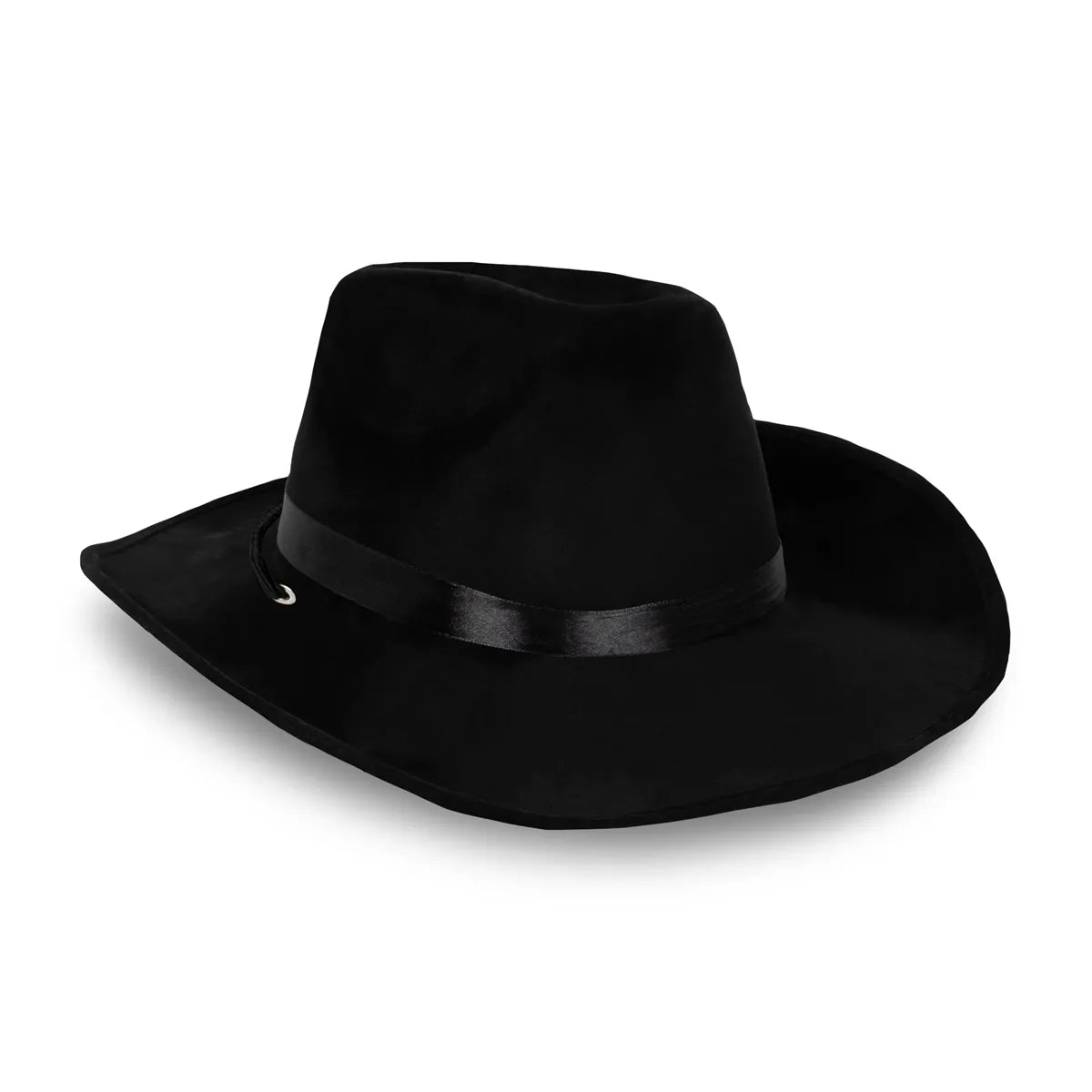 Black Foam Cowboy Hat