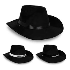 Black Foam Cowboy Hat