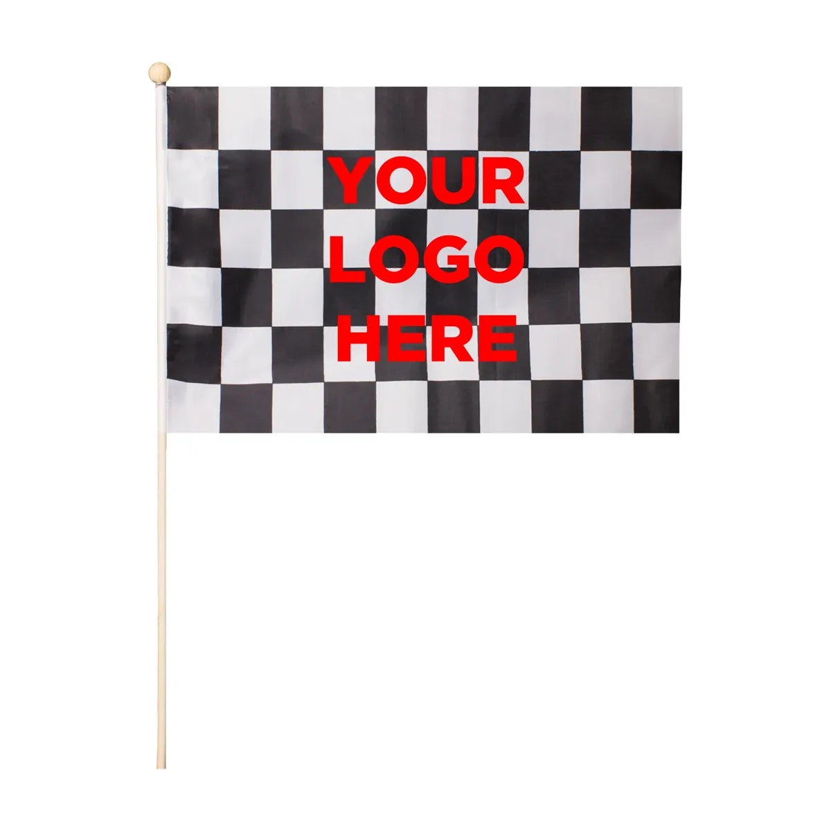 Checkered Race Flag 12" x 18"