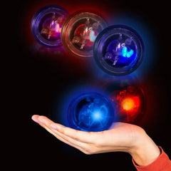 Light-Up Bouncing Flash Ball — Blue with Blue Light