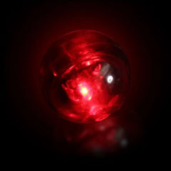 Light-Up Bouncing Flash Ball — Blue with Blue Light