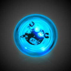 Light-Up Bouncing Flash Ball — Blue with Blue Light