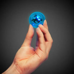 Light-Up Bouncing Flash Ball — Blue with Blue Light