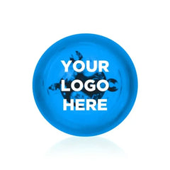 Light-Up Bouncing Flash Ball — Blue with Blue Light