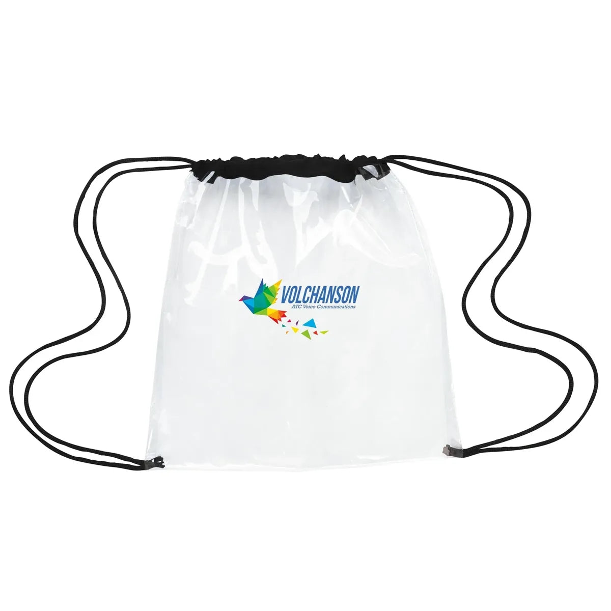 Clear Game Drawstring Backpack