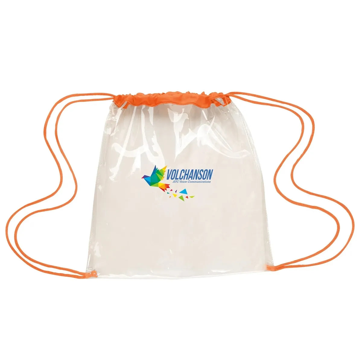 Clear Game Drawstring Backpack