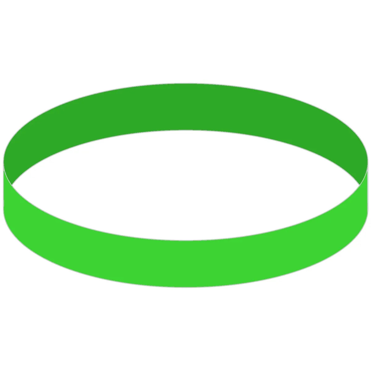 Silicone Wristband with Colorfill