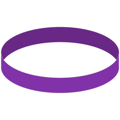 Silicone Wristband with Colorfill