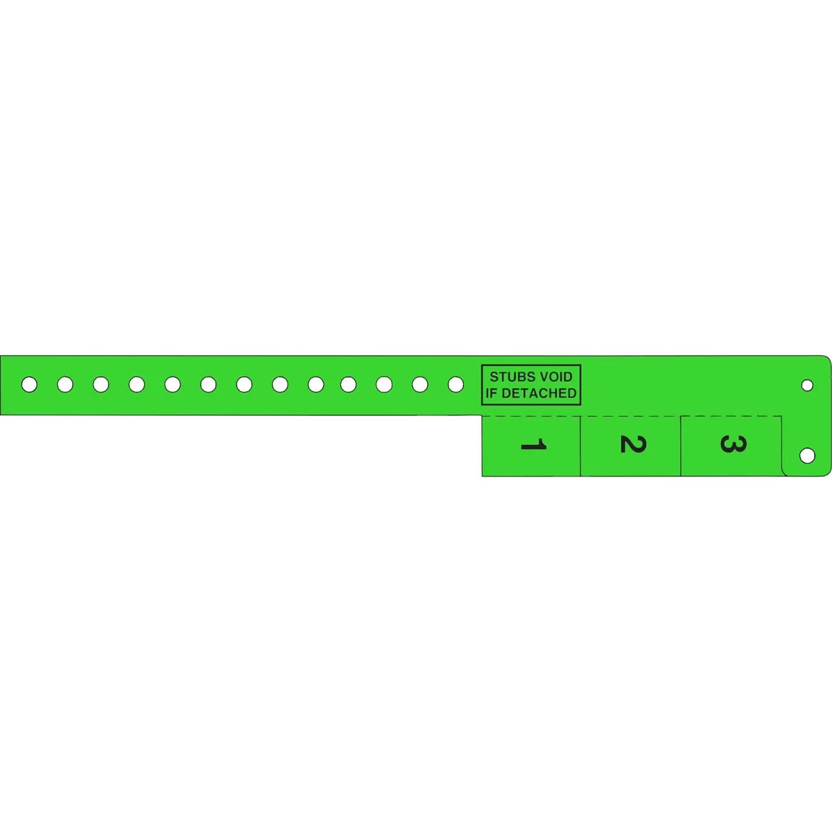 3 Tab Wristband