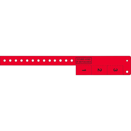 3 Tab Wristband