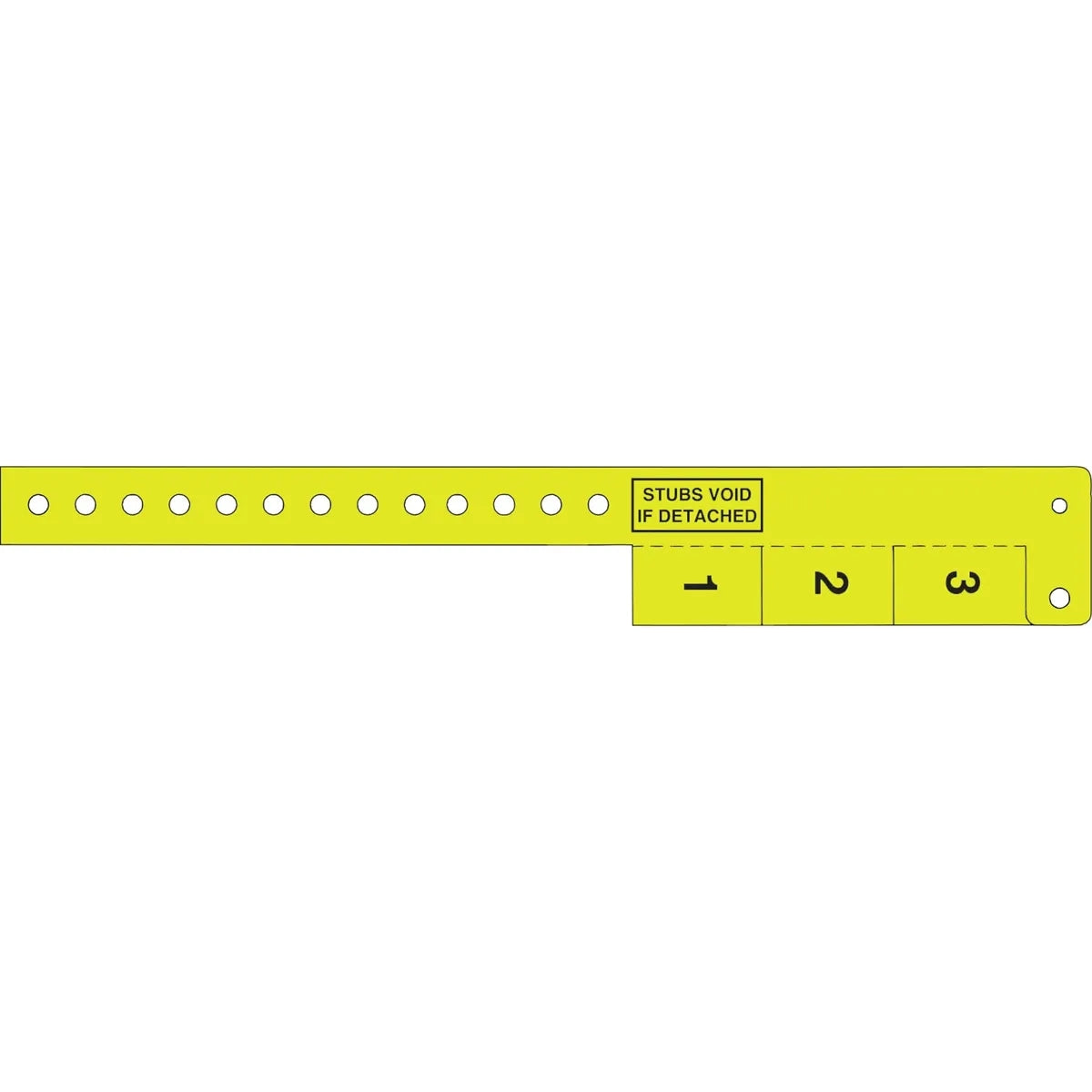 3 Tab Wristband