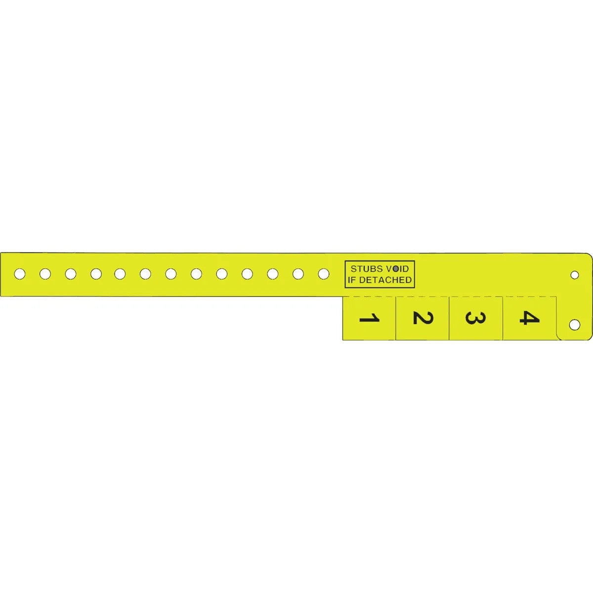 4 Tab Wristband
