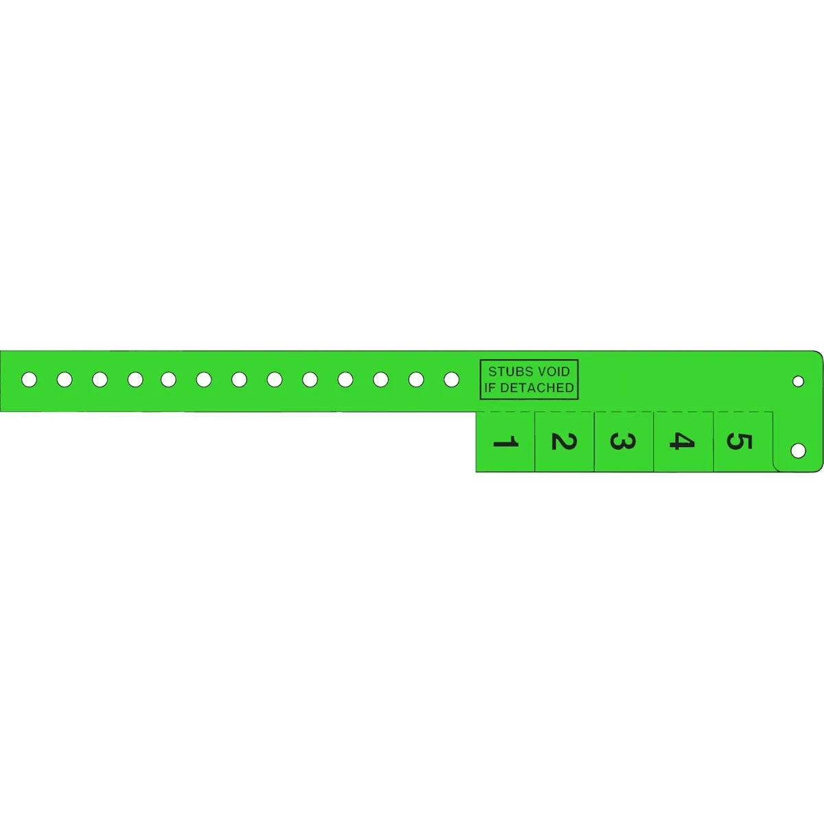 5 Tab Wristband
