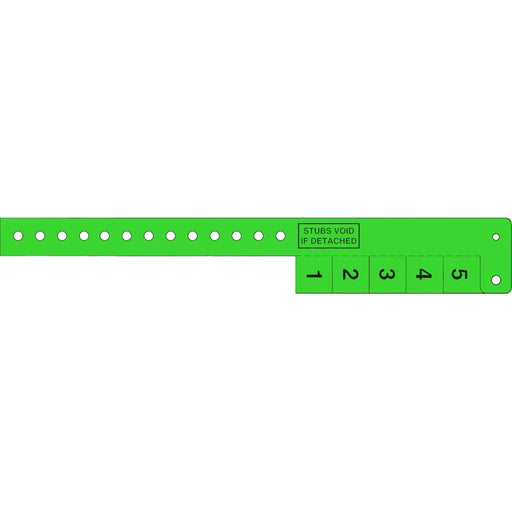 5 Tab Wristband