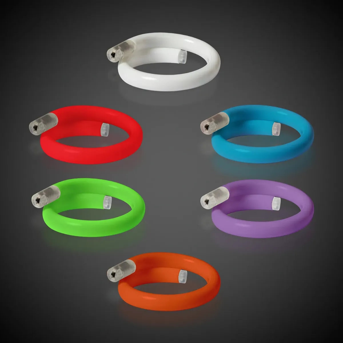 Flashing Coil Tube Bracelet