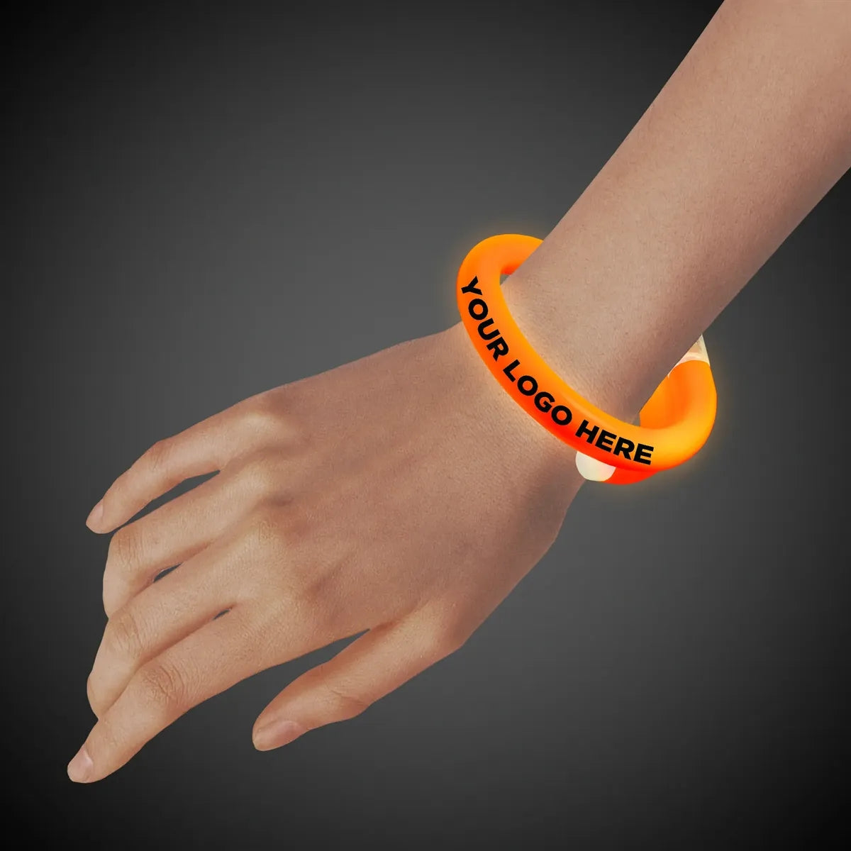 Flashing Coil Tube Bracelet