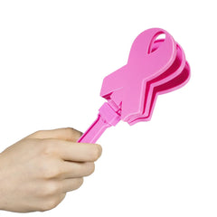 Pink Ribbon Hand Clapper