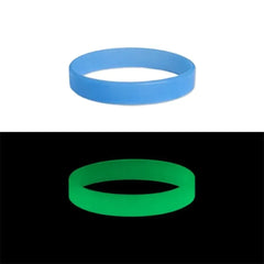 Glow In The Dark Silicone Bracelet