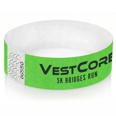 1" Tear-Resistant Paper Wristband