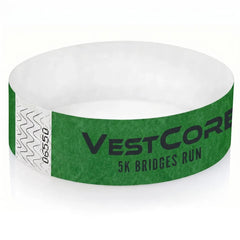 1" Tear-Resistant Paper Wristband