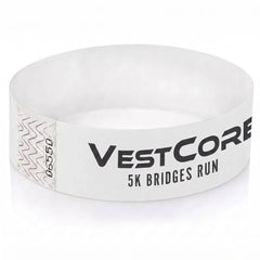 1" Tear-Resistant Paper Wristband
