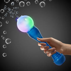 Light-Up Blue Bubble Wand