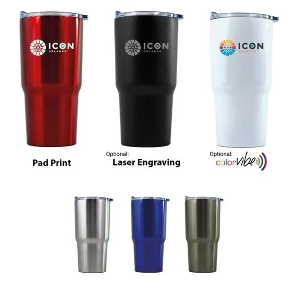 20oz Contour Vacuum Tumbler