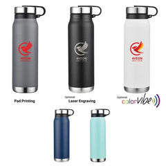 20 oz Vacuum Water Bottle with Stainless Lid