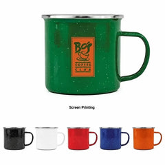 16 oz. Stainless Enamel Speckled Camp Mug