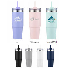 30 oz Savvy Tumbler with Straw